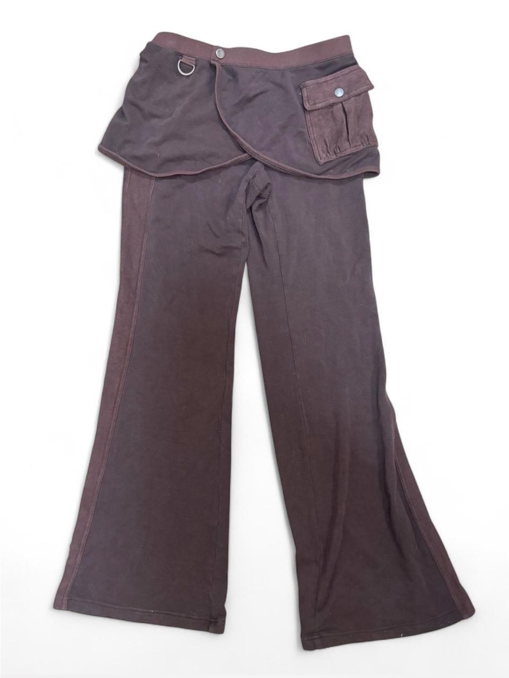 NWT Free People Women’s Brown Skirted Flare Pants